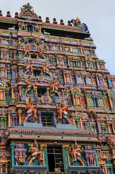 Chidambaram India Diciembre 2016 Vista Del Templo Nataraja Chidambaram Tamil — Foto de Stock