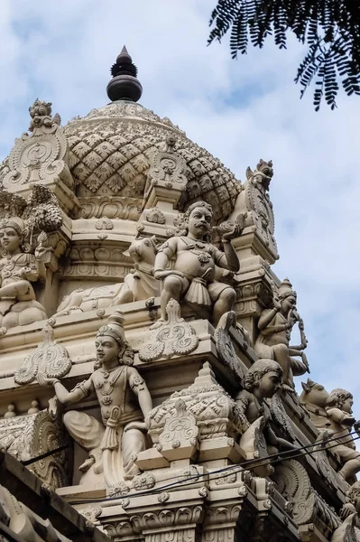 Tiruvannamalai 12月 第二十 2016 Tiruvannamalai 寺雕塑 — 图库照片