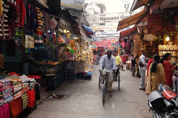 Haridwar India Novembre 2017 Mercato Locale Vicino Har Pauri Haridwar — Foto Stock
