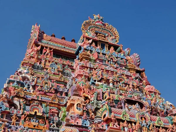 Tiruchirappalli Сполучені Штати Америки Листопада 2017 Року Вигляд Храму Шрі — стокове фото