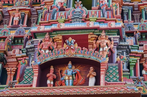 Tiruchirappalli Índia Novembro 2017 Vista Sri Ranganathar Templo Pantanoso Srirangam — Fotografia de Stock