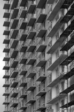 Saint-Petersburg, Rusya Federasyonu-Haziran, 2017 yaklaşık. Nevsky bölgesinde yeni gökdelenler