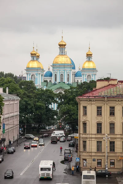 São Petersburgo Rússia Por Volta Junho 2011 Vista Superior Telhado — Fotografia de Stock