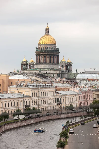 Sankt Petersburg Ryssland Juli 2011 Vackra Stadsbilden Regnig Dag Saint — Stockfoto