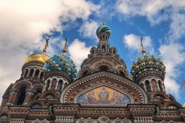 São Petersburgo Rússia Abril 2017 Igreja Salvador Sangue Derramado — Fotografia de Stock