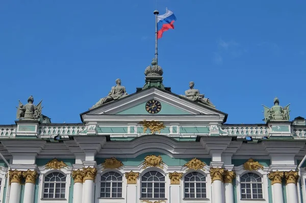 São Petersburgo Rússia Abril 2017 Dia Ensolarado São Petersburgo Bandeira — Fotografia de Stock