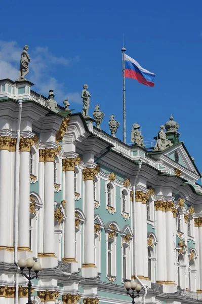 São Petersburgo Rússia Abril 2017 Dia Ensolarado São Petersburgo Bandeira — Fotografia de Stock