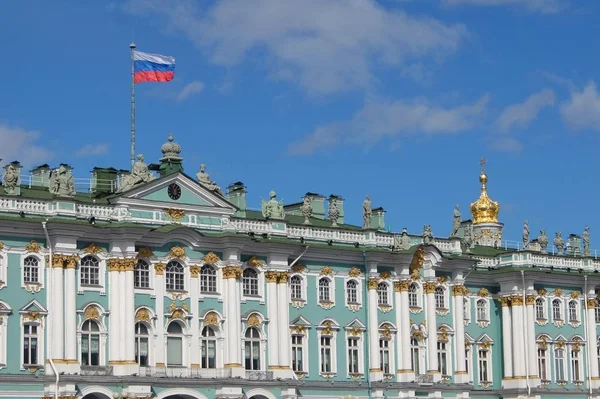 São Petersburgo Rússia Abril 2017 Dia Ensolarado São Petersburgo Bandeira — Fotografia de Stock