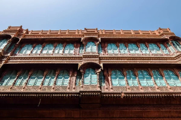 Bikaner Indien Cirka Mars 2018 Traditionell Arkitektur Bikaner — Stockfoto