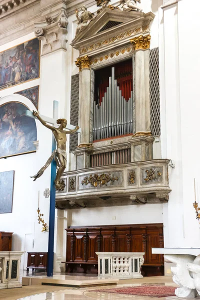 Padova Itália Circa Setembro 2018 Interiores Catedral Pádua Cattedrale Santa — Fotografia de Stock