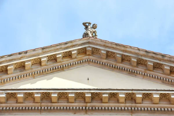 Vicenza Itálie Circa Září2018 Fasáda Katolického Kostela Chiesa San Giuliano — Stock fotografie