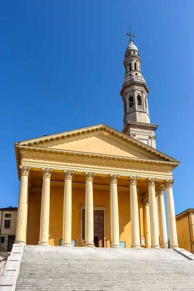 Monteforte Alpone Italy Circa September 2018 Architecture Catholic Church Chiesa — Stock Photo, Image