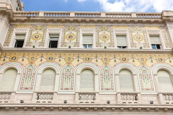 Trieste Italy Circa August 2018 View Government Trieste Building Sunny — Stock Photo, Image