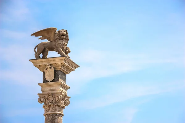 Udine Itália Cerca Agosto 2018 Vista Piazza Della Liberta Praça — Fotografia de Stock