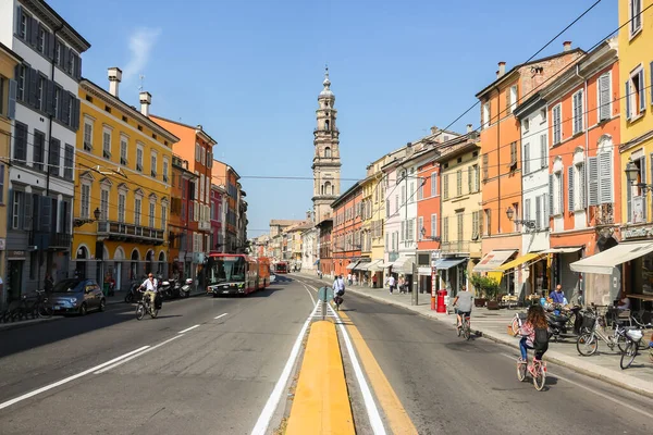 Parma Ιταλία Circa Σεπτέμβριος 2018 Όμορφη Αρχιτεκτονική Του Κέντρου Της — Φωτογραφία Αρχείου
