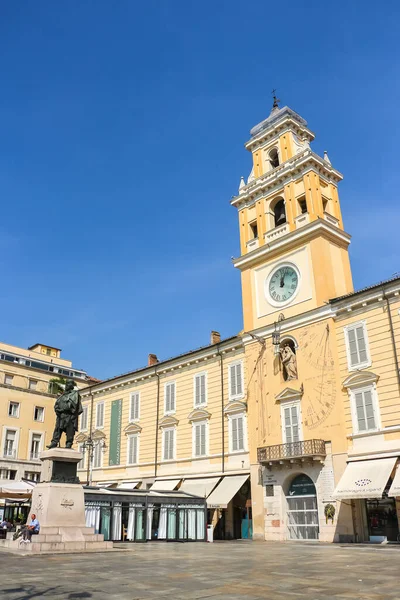 Parma Itália Circa Setembro 2018 Bela Arquitetura Centro Cidade Parma — Fotografia de Stock