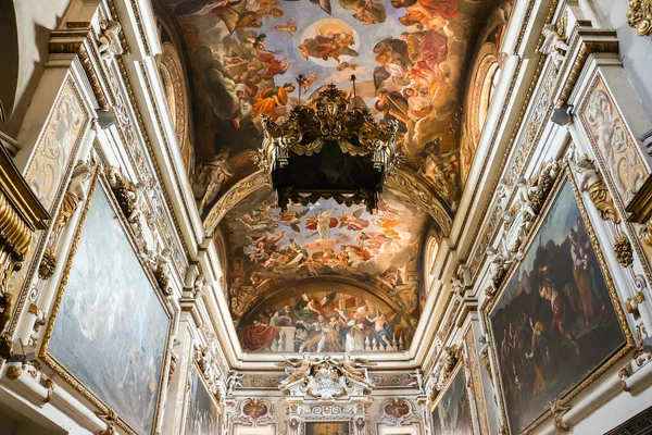 Piacenza Itália Circa Setembro 2018 Interiores Igreja Católica Basílica São — Fotografia de Stock