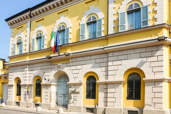 Piacenza Italia Circa Septiembre 2018 Edificio Del Tribunal Piacenza Tribunale — Foto de Stock