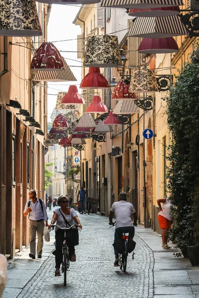 Parma Italien Circa September 2018 Schöne Architektur Der Innenstadt Von lizenzfreie Stockfotos