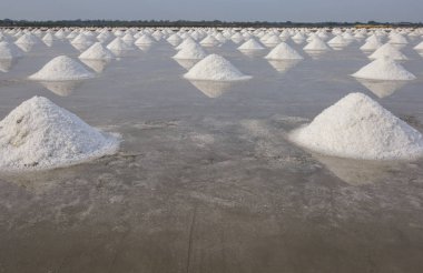 Tuz sanayi Phetchaburi Eyaleti, Tayland