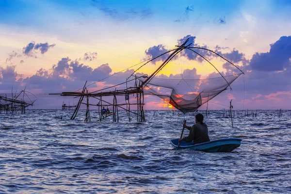 Día Los Humedales Comunidad Pesquera Pak Pra Phatthalung Tailandia — Foto de Stock