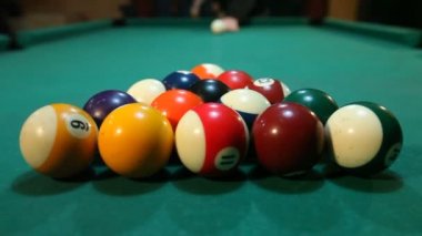 Bilardo açılış vuruşu, Amerikan Havuzu