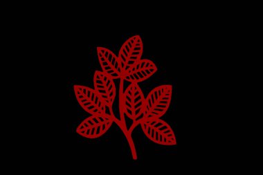 Siyah arkaplanda kırmızıyla yapılmış nesneler, tasarım nesneleri, aşk, aşk, aşk, düğün, çocuk doğumu