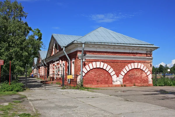 Здание голландской кухни в Кронштадте, Россия — стоковое фото