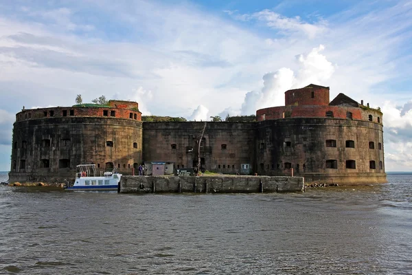 Fort Alexander I, or Plague Fort in Russia — Stock Photo, Image