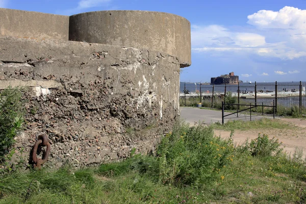 View of the Fort Alexander (Plague Fort) from the Fort Constanti — Stock Photo, Image