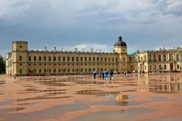 Wielki Pałac Gatchina, Federacja Rosyjska — Zdjęcie stockowe