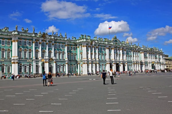 Palais d'hiver, Musée national de l'Ermitage à Saint-Pétersbourg, Russie — Photo