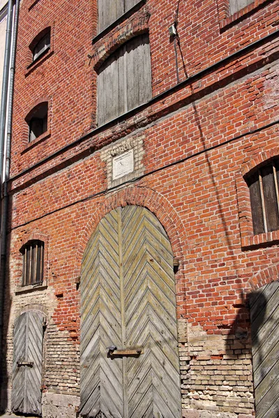 Архітектура в стара Рига, Латвія — стокове фото