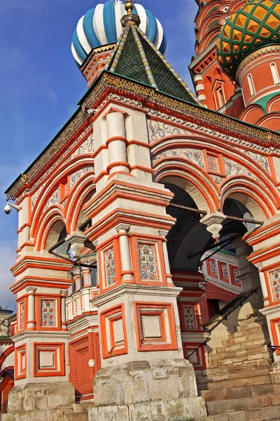 Cathédrale de Vassili le Bienheureux à Moscou, Russie — Photo