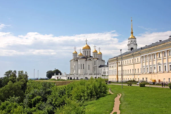 Sobór Zaśnięcia Matki Bożej w vladimir, Federacja Rosyjska — Zdjęcie stockowe