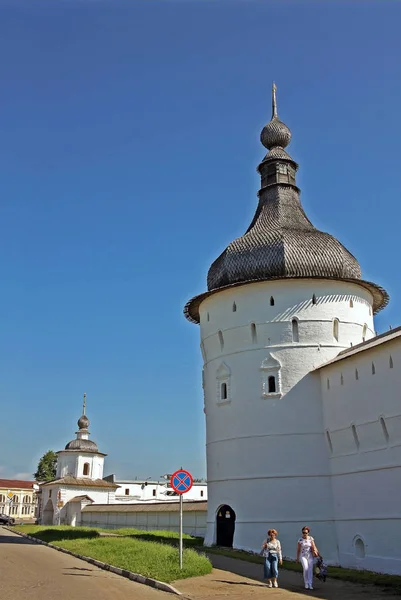 Rostov Kremlin kuleleri. Rusya — Stok fotoğraf