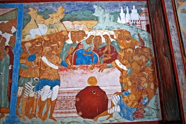 Rostov Kremlin diriliş Kilisesi. Rusya