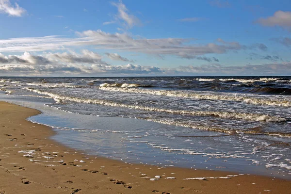 Golfo di Riga. Baia del Mar Baltico — Foto Stock