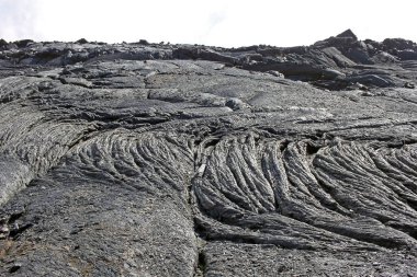Rusya 'nın Kamçatka yarımadasındaki lav sahası.