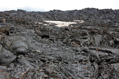 Lav alanı, 2012-2013 yılları arasında meydana gelen Tolbachik patlamasından sonra oluşmuştur. Kamçatka Yarımadası, Rusya