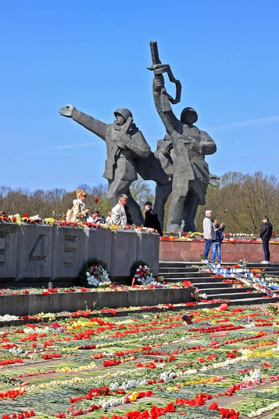 Riga Latvia May 2020 Victory Day May Celebration Victory Day — Stock Photo, Image