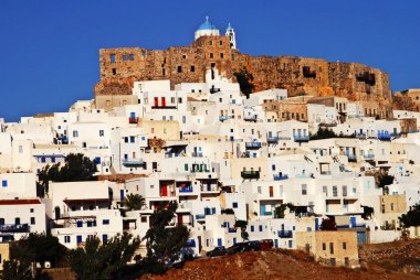 Astypalaia Kalesi, Astypalaia Adası, Dodecanese Adaları, Yunanistan