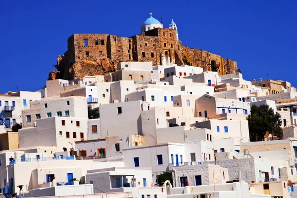 Castle Astypalaia Astypalaia Island Dodecanese Islands Greece — Stock Photo, Image