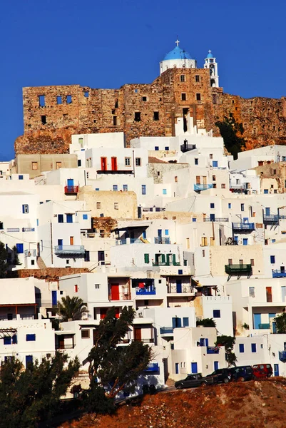 Castle Astypalaia Astypalaia Island Dodecanese Islands Greece — Stock Photo, Image