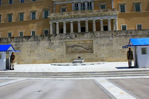 Atene Maggio 2020 Uno Dei Luoghi Più Turistici Atene Tomba — Foto Stock