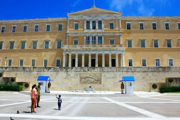 Atene Maggio 2020 Uno Dei Luoghi Più Turistici Atene Tomba — Foto Stock