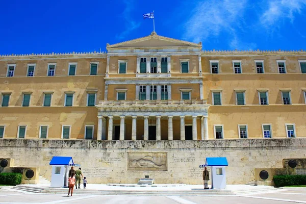 Atene Maggio 2020 Uno Dei Luoghi Più Turistici Atene Tomba — Foto Stock