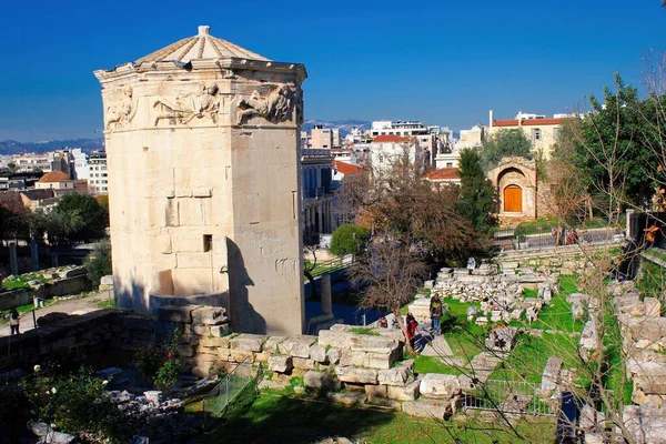 Der Turm Der Winde Oder Der Uhrturm Von Andronikos Kyrrhestes — Stockfoto