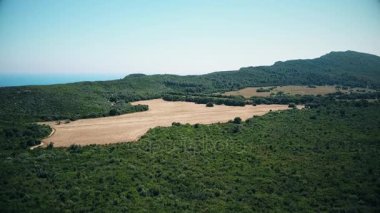 Arrabida Dağları, Setubal, Portekiz havadan görünümü