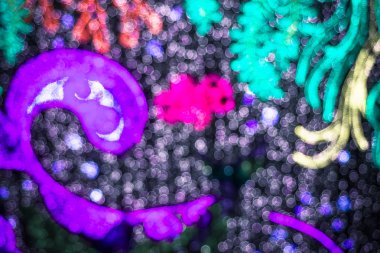 bulanık arka plan sualtı bokeh